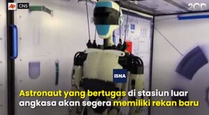 ربات فضانورد به ایستگاه فضایی چین میرود