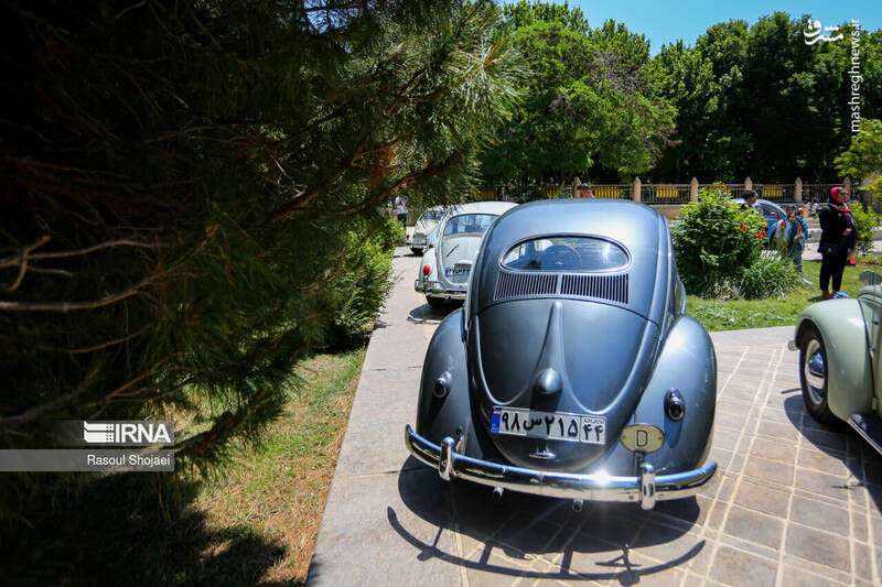 عکس/گردهمایی فولکس واگن ها در اصفهان