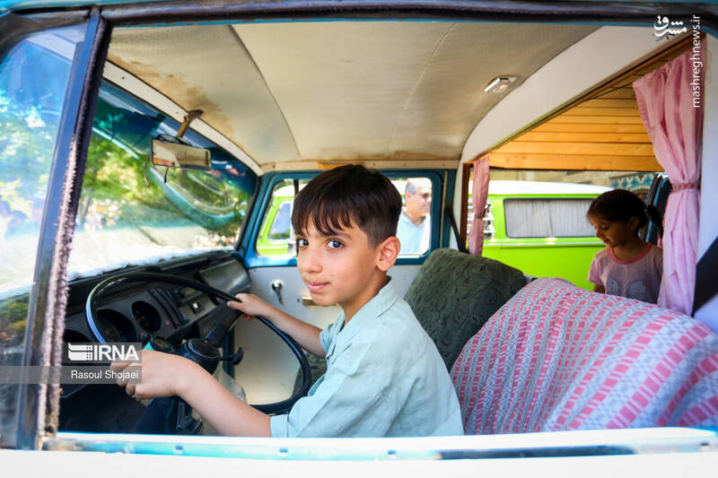 عکس/گردهمایی فولکس واگن ها در اصفهان