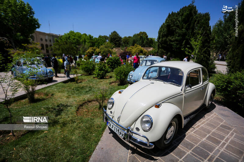 عکس/گردهمایی فولکس واگن ها در اصفهان