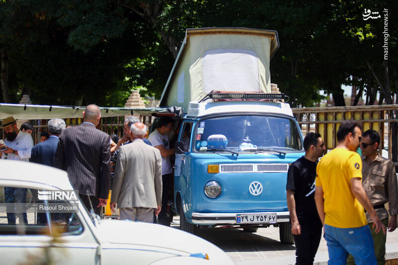 عکس/گردهمایی فولکس واگن ها در اصفهان