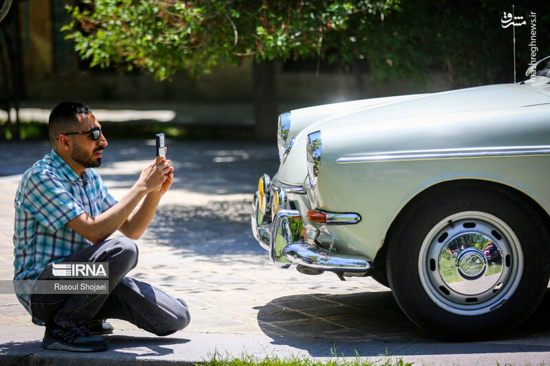 عکس/گردهمایی فولکس واگن ها در اصفهان