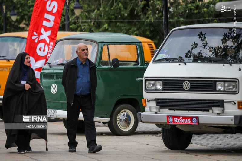 عکس/گردهمایی فولکس واگن ها در اصفهان