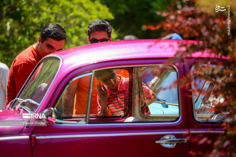 عکس/گردهمایی فولکس واگن ها در اصفهان