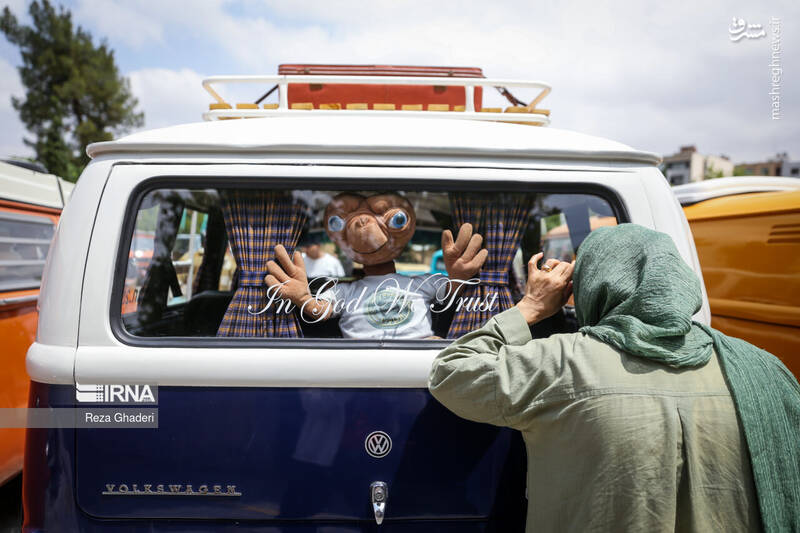 عکس/گردهمایی فولکس واگن ها در اصفهان