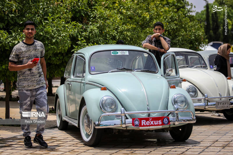 عکس/گردهمایی فولکس واگن ها در اصفهان