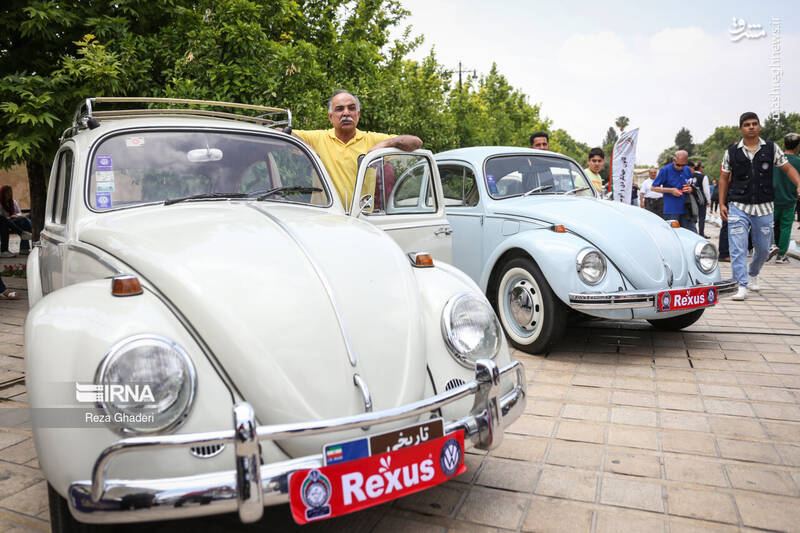 عکس/گردهمایی فولکس واگن ها در اصفهان
