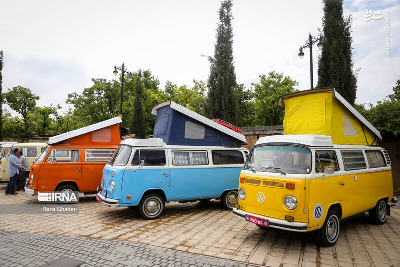 عکس/گردهمایی فولکس واگن ها در اصفهان