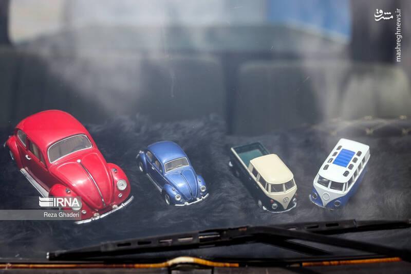 عکس/گردهمایی فولکس واگن ها در اصفهان