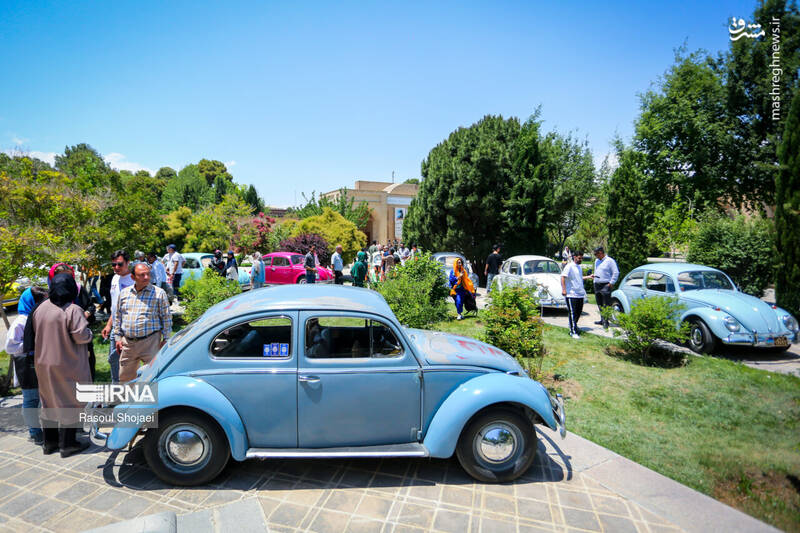 عکس/گردهمایی فولکس واگن ها در اصفهان