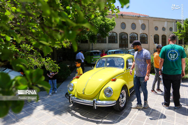 عکس/گردهمایی فولکس واگن ها در اصفهان
