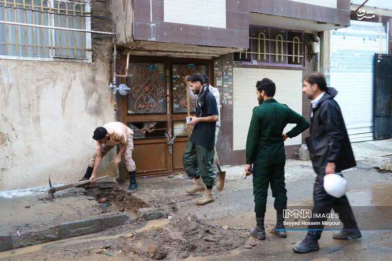 عکس/ مشهد ۳ روز پس از سیل