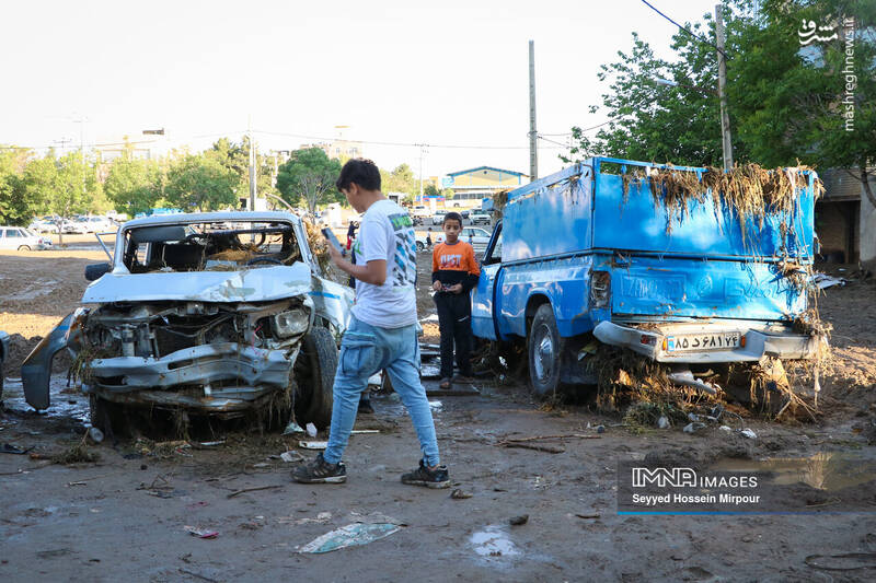 عکس/ مشهد ۳ روز پس از سیل