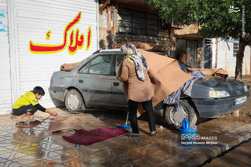 عکس/ مشهد ۳ روز پس از سیل