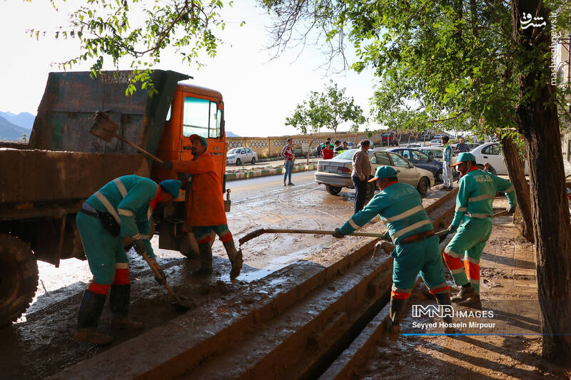 عکس/ مشهد ۳ روز پس از سیل