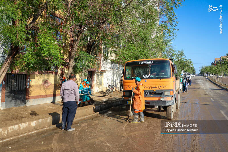 عکس/ مشهد ۳ روز پس از سیل