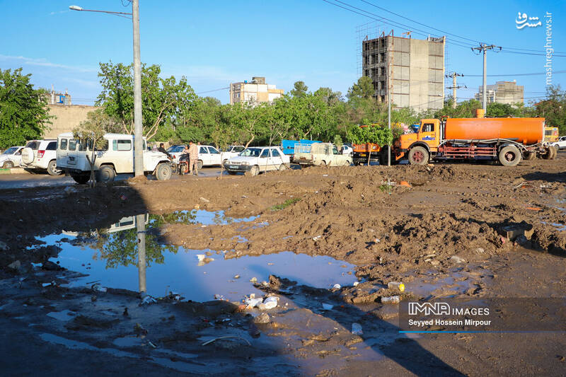 عکس/ مشهد ۳ روز پس از سیل