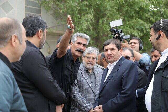 عکس/ بازدید مخبر از مناطق سیلزده مشهد