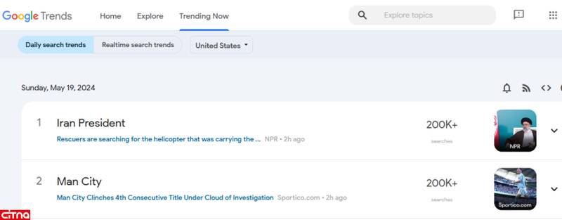 حادثه بالگرد رئیس جمهور ترند جهانی شد