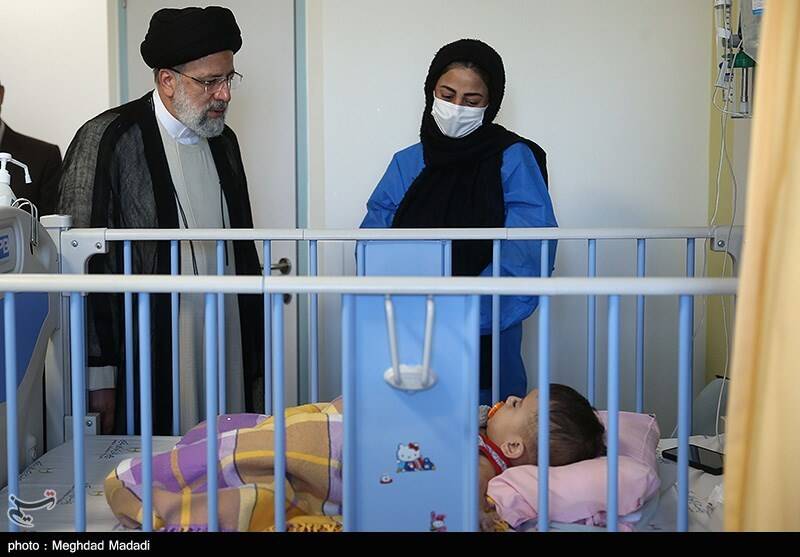 وزارت بهداشت , بهداشت و درمان , بهرام عیناللهی , سید ابراهیم رئیسی , بیمارستان ,