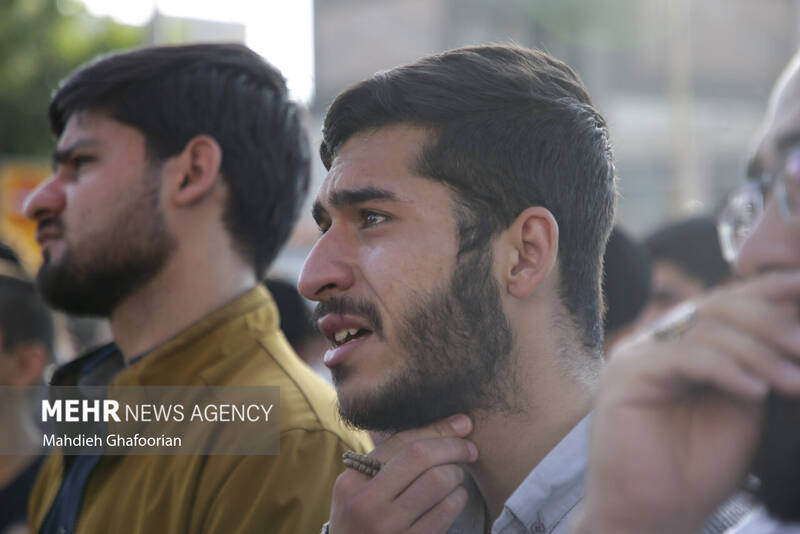 قاب هایی از اندوه در فراق خادم الرضا