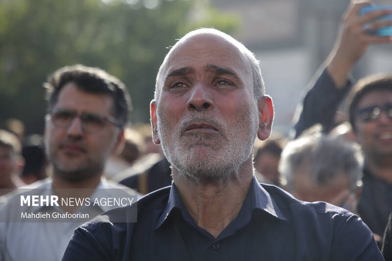 قاب هایی از اندوه در فراق خادم الرضا