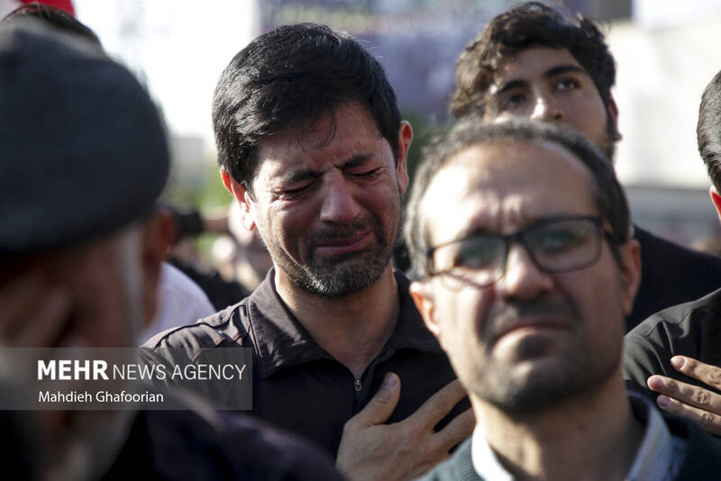 قاب هایی از اندوه در فراق خادم الرضا