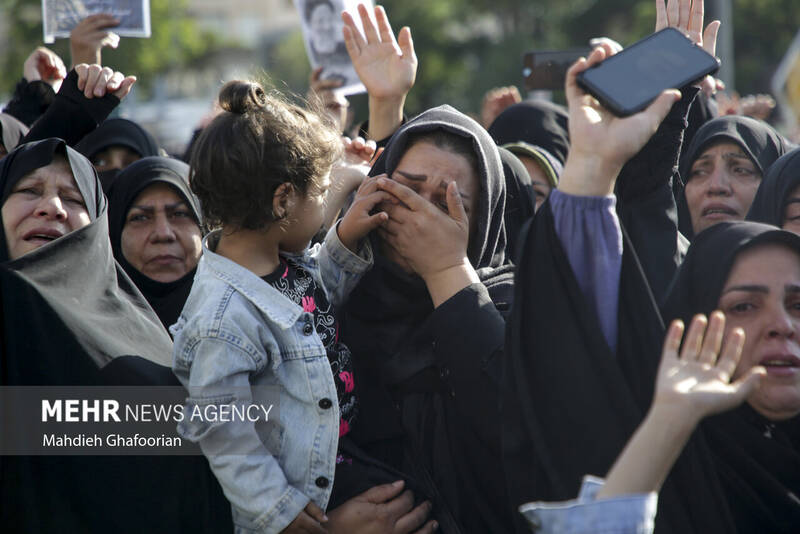 قاب هایی از اندوه در فراق خادم الرضا