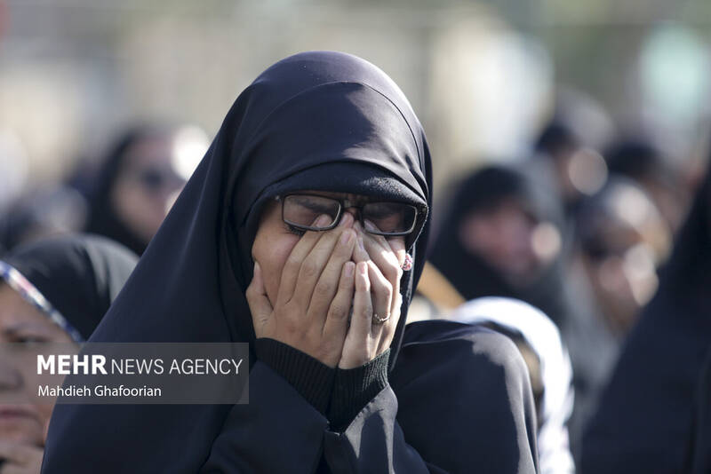 قاب هایی از اندوه در فراق خادم الرضا