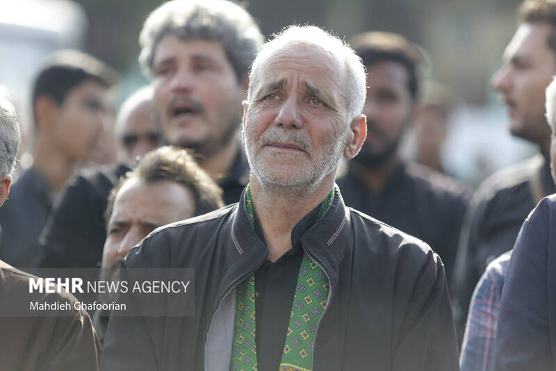 قاب هایی از اندوه در فراق خادم الرضا