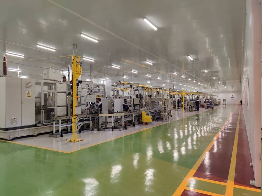 آغاز فعالیت خط تولید گیربکس CVT در ارگ جدید بم