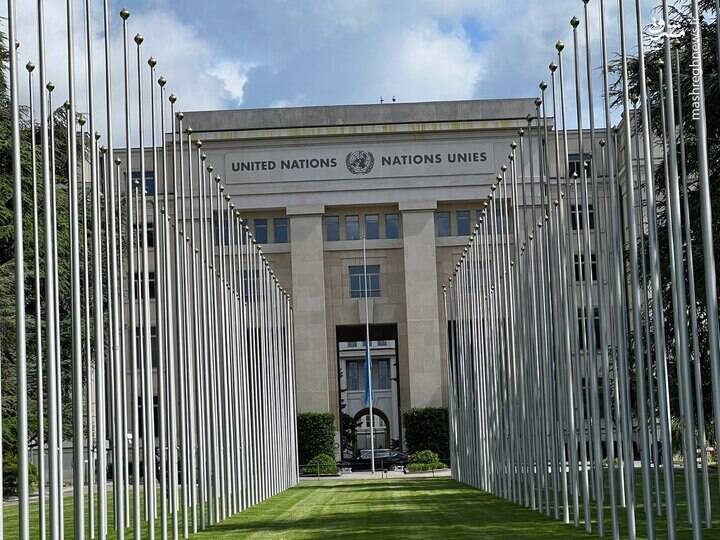 عکس / پرچم سازمان ملل متحد نیمه افراشته شد 2