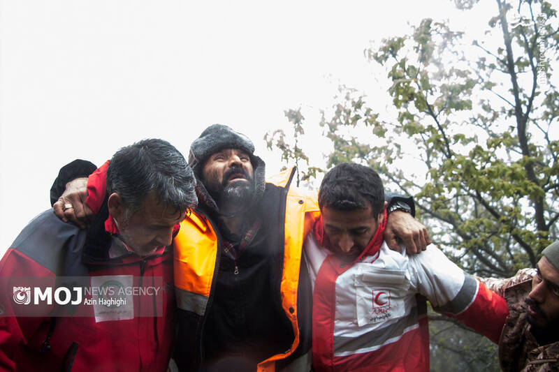 محل سانحه بالگرد حامل رئیس جمهور به روایت تصویر 24