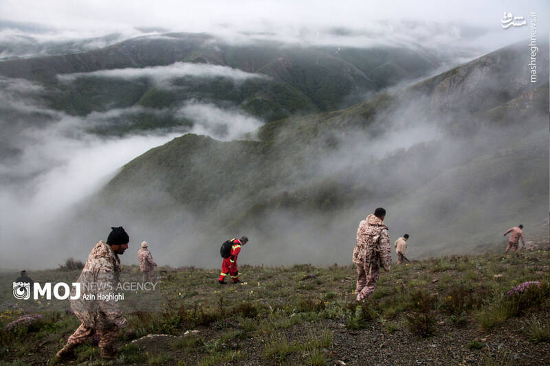 محل سانحه بالگرد حامل رئیس جمهور به روایت تصویر 22