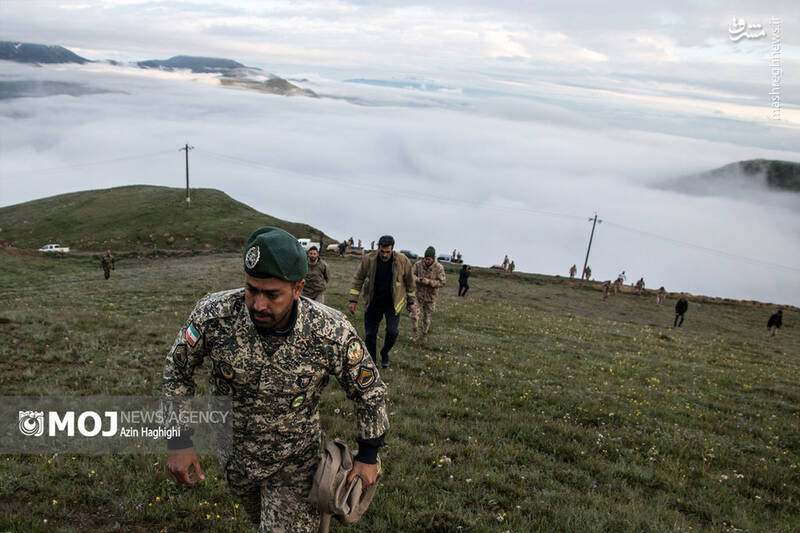 محل سانحه بالگرد حامل رئیس جمهور به روایت تصویر 21