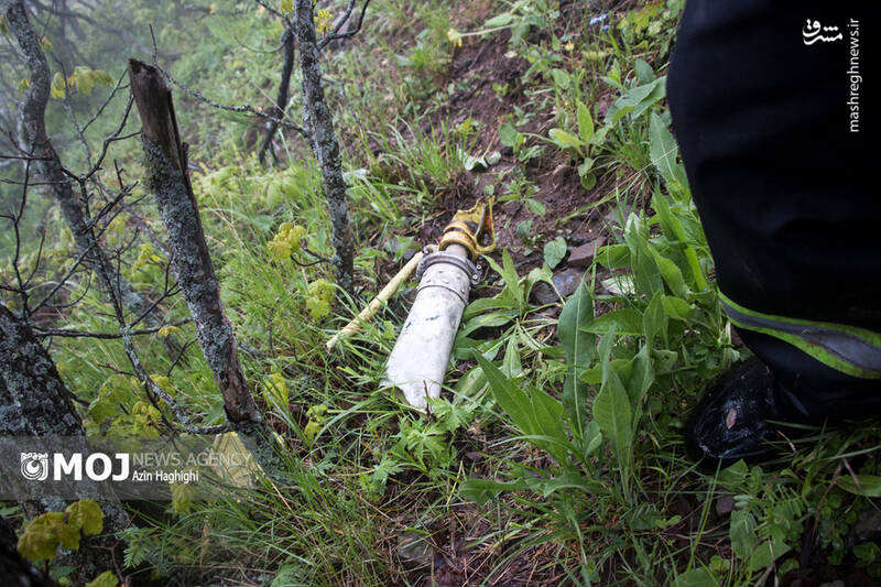 محل سانحه بالگرد حامل رئیس جمهور به روایت تصویر 18