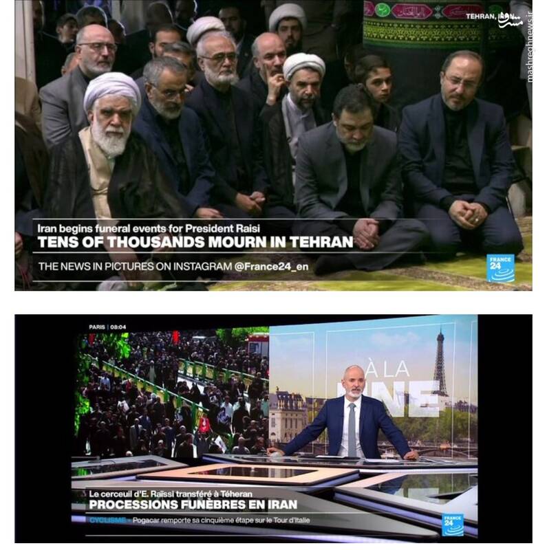 بازتاب فوری رسانههای دنیا از حضور مردم در مراسم تشییع تهران