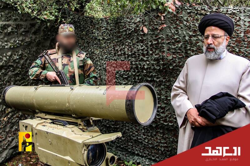تصاویر بازدید شهید رئیسی از پایگاه حزب الله در جنوب لبنان 2
