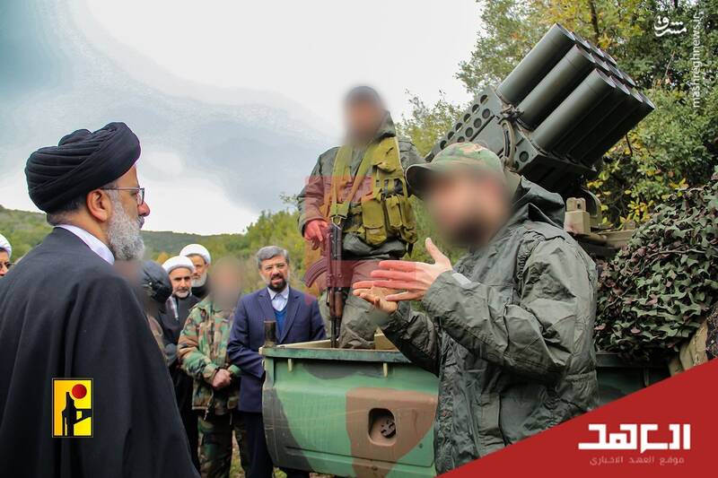 تصاویر بازدید شهید رئیسی از پایگاه حزب الله در جنوب لبنان 4