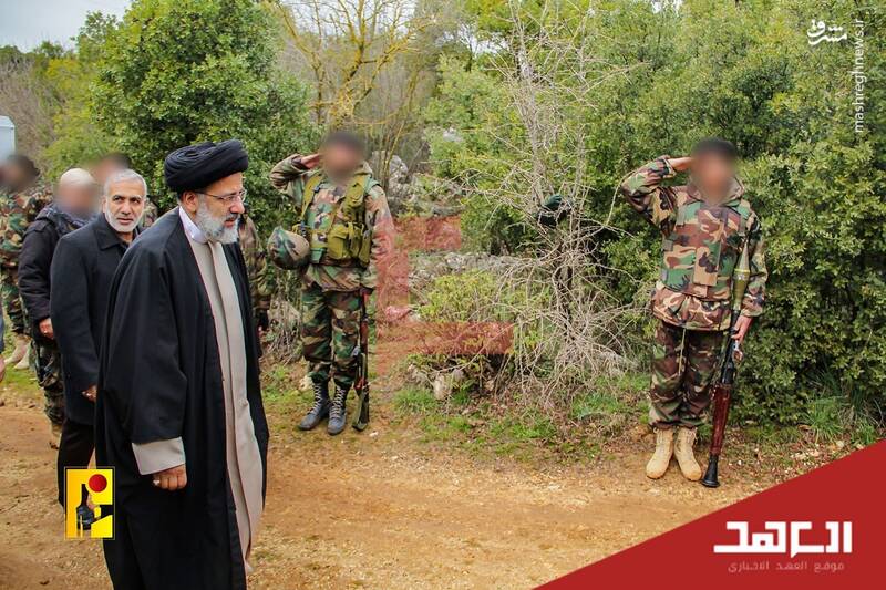تصاویر بازدید شهید رئیسی از پایگاه حزب الله در جنوب لبنان 5