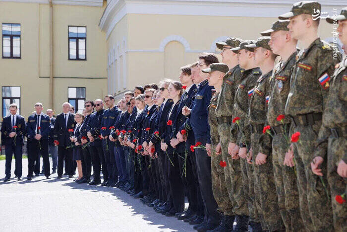 همدردی دانشجویان و استادان دانشگاه سنپترزبورگ با مردم ایران