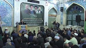 مراسم بزرگداشت رئیسجمهور شهید در سمنان + فیلم