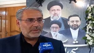 زمان تشییع پیکر استاندار شهید آذربایجان شرقی در مراغه