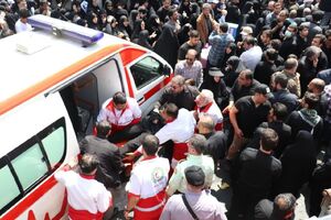 امدادرسانی به حاضران در آیین تشییع شهید جمهور از مرز هزار نفر گذشت