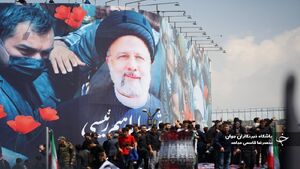 برپایی نمایشگاه عکس رئیسجمهور شهید در برج آزادی