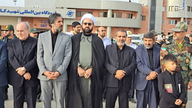 عکس / استقبال از یار دیرین خراسانیها در فرودگاه بینالمللی بیرجند 9