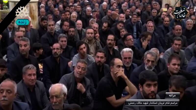 برگزاری مراسم شام غریبان شهد رحمتی در مراغه