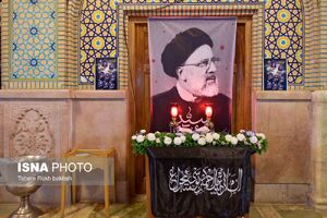 مراسم بزرگداشت رئیسجمهور و همراهانش از سوی رهبر انقلاب + عکس و فیلم