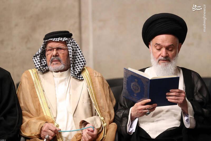 مراسم بزرگداشت رئیسجمهور و همراهانش از سوی رهبر انقلاب+ عکس و فیلم