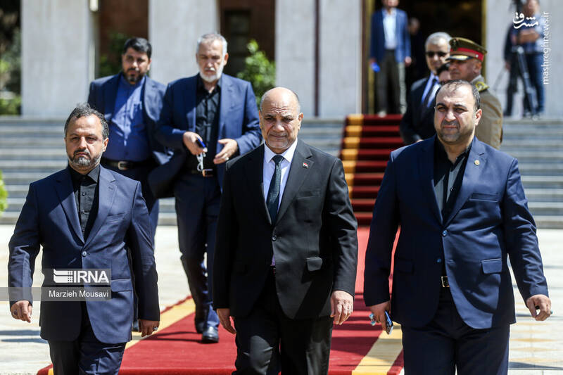 عکس / ورود رئیس جمهور عراق به تهران 3